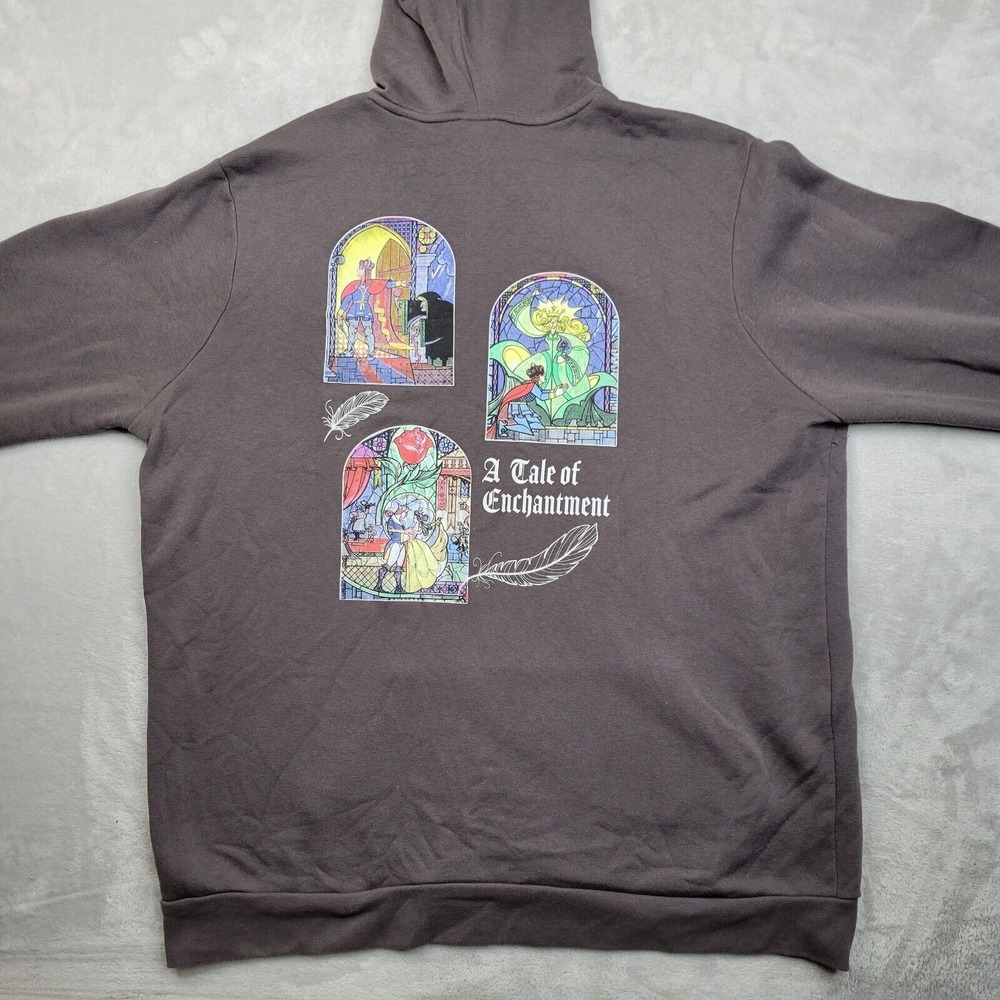 Disney Sweatshirt Womens XXL Hoodie Sweater Universe‎ Princess Spell Enchantment